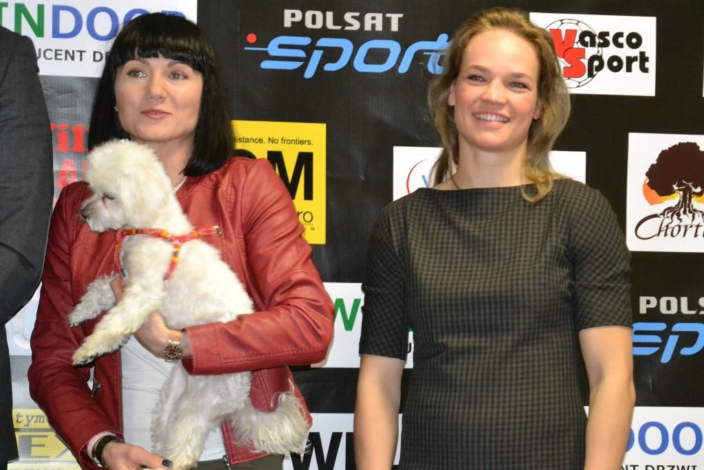 Ewa Brodnicka z Melody i Sasza Sidorenko