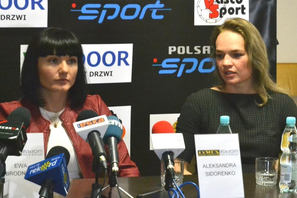 Ewa Brodnicka i Sasza Sidorenko