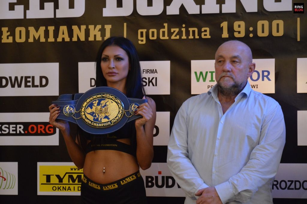 RingGirl, pas EBU i Andrzej Gmitruk