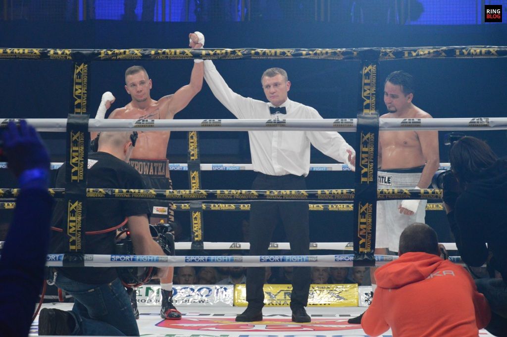Michał Syrowatka i Norwin Galo ogłoszenie werdyktu