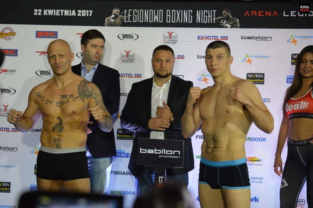 Tomasz Gargula i Mateusz Tryc boxing position