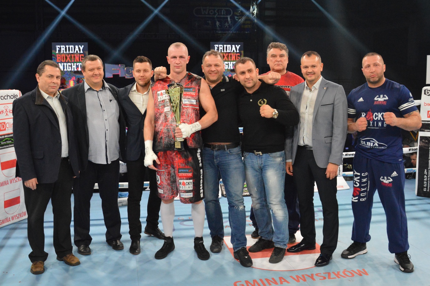 Nikodem Jeżewski po walce na Friday Boxing Night Wyszków
