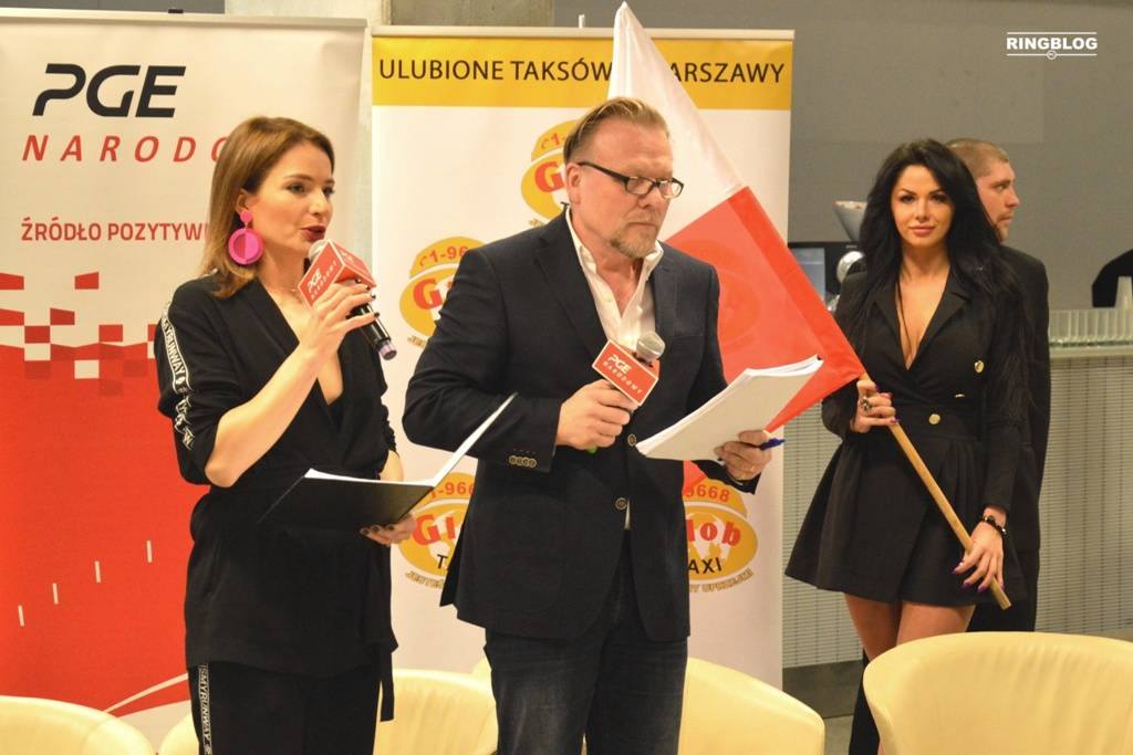 Narodowa Gala Boksu Anna Dereszowska Jacek Lenartowicz