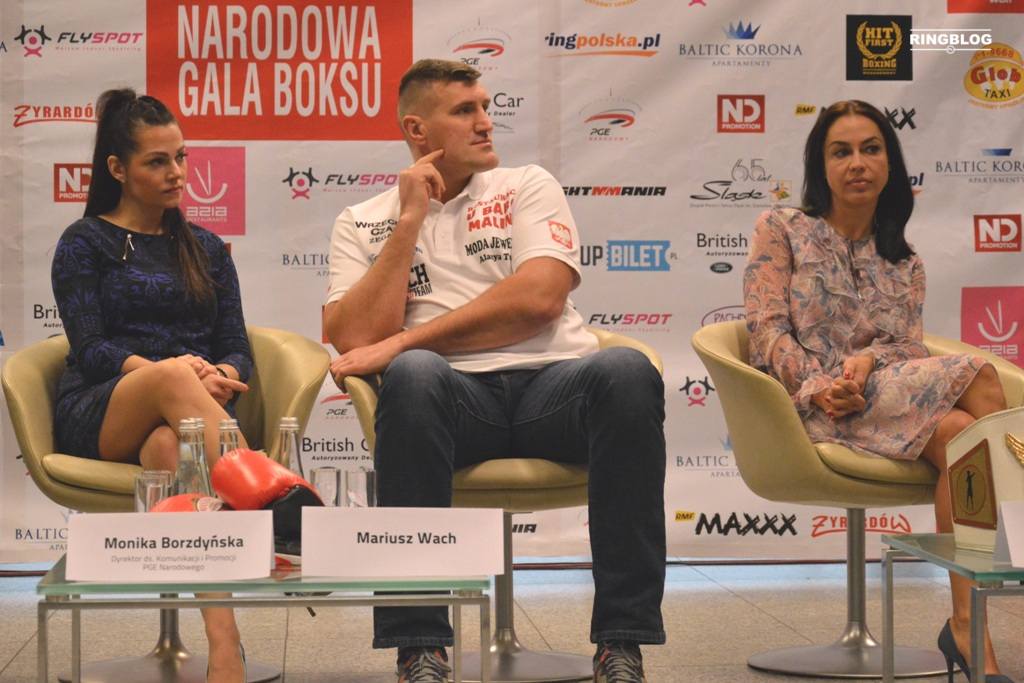 Narodowa Gala Boksu Mariusz Wach Maria Rotkiel