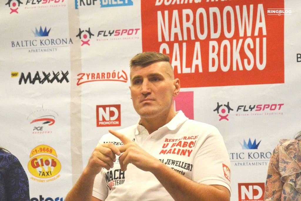 Narodowa Gala Boksu Mariusz Wach
